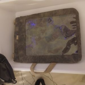 Stylish Tan and Gray Women's Bag